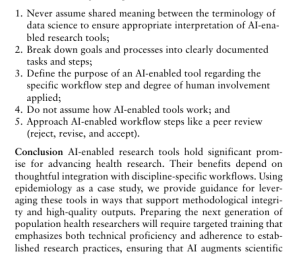 P318 Integrating artificial intelligence tools in population health researchPostill, G., Sedlakova, J., Tancredi, S., Smit, F., Ekongefeyin, S., Baumer, A., Chiolero, A., Bernard, J., Rosella, L., Wyl, V.Journal of Epidemiology \& Community Health pp. A187&mdash;A188, (2026). doi: 10.1136/jech-2026-SSMabstracts.377
